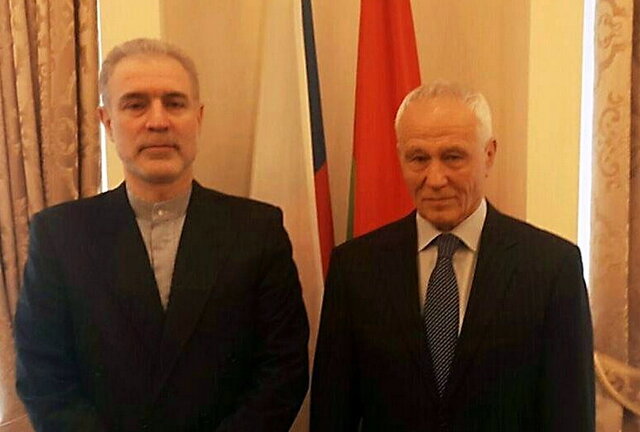 دیدار سفیر ایران در مینسک با دبیر دولت اتحاد