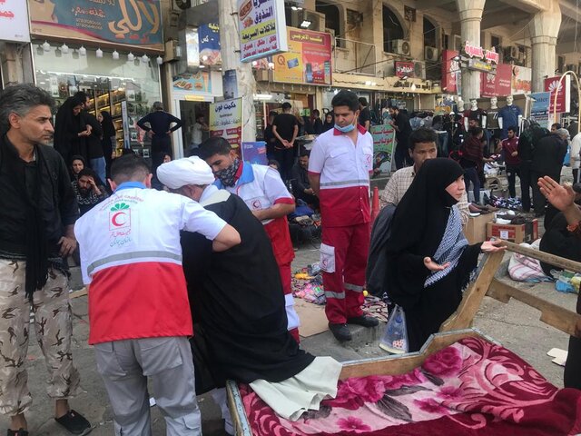 ارائه ۲۳۵هزار خدمت به زائران اربعین از سوی جوانان هلال احمری