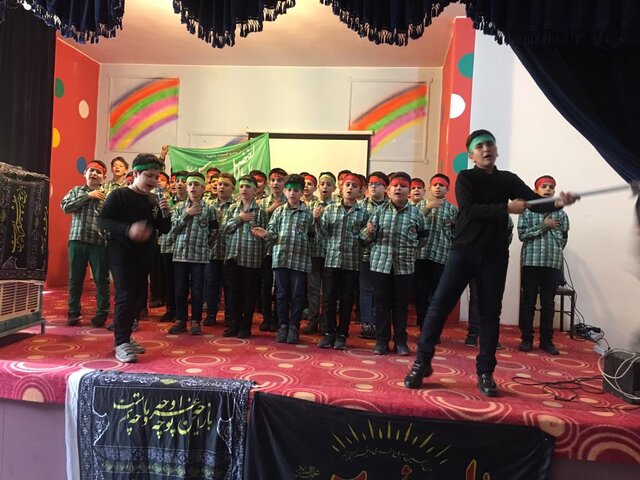 موکب حسینی برای نوگلان جامانده