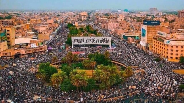 پیام جالب یونس محمود برای معترضان بغداد