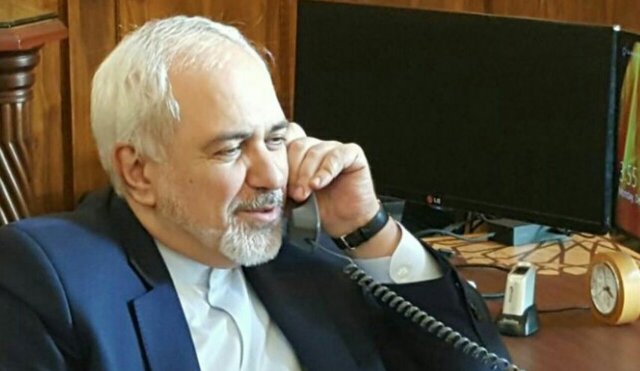 گفت‌وگوی تلفنی ظریف با نخست‌وزیر و وزیر خارجه کویت