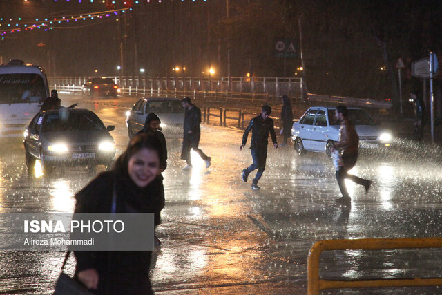 بارش شدید برف و باران در جنوب کشور