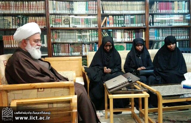 دیدار آیت‌الله رشاد با خانواده شیخ ابراهیم زکزاکی