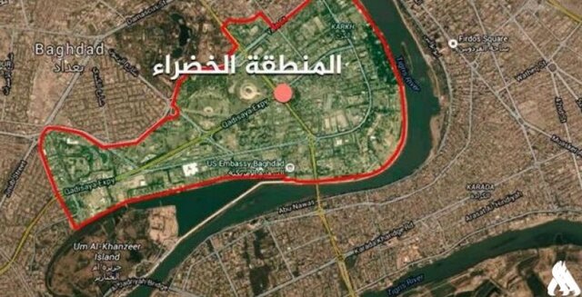 شلیک موشک به نزدیک سفارت آمریکا در بغداد