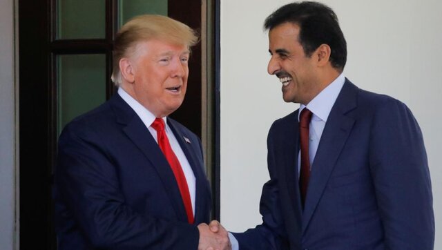 گفت‌وگوی تلفنی امیر قطر و ترامپ با محوریت تحولات اخیر منطقه