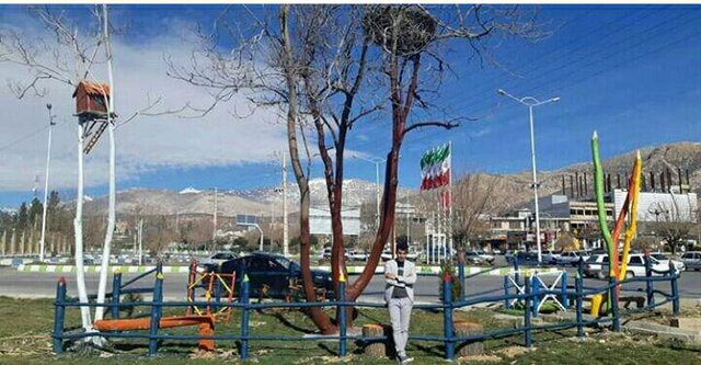هنرور فوق لیسانسی که پاکبان شده…!