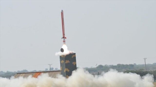 پاکستان یک موشک بالستیک آزمایش کرد