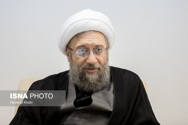 پیام تسلیت آیت‌الله آملی لاریجانی در پی درگذشت آیت‌الله سید جعفر کریمی