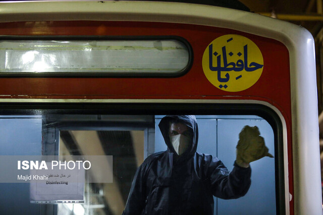 کاهش ۸۵ درصدی مسافران مترو و اتوبوس/ هر ١۵ دقیقه یک قطار