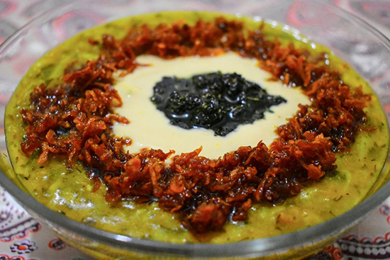افطاری روز؛ آش کشکینه (ترخینه)