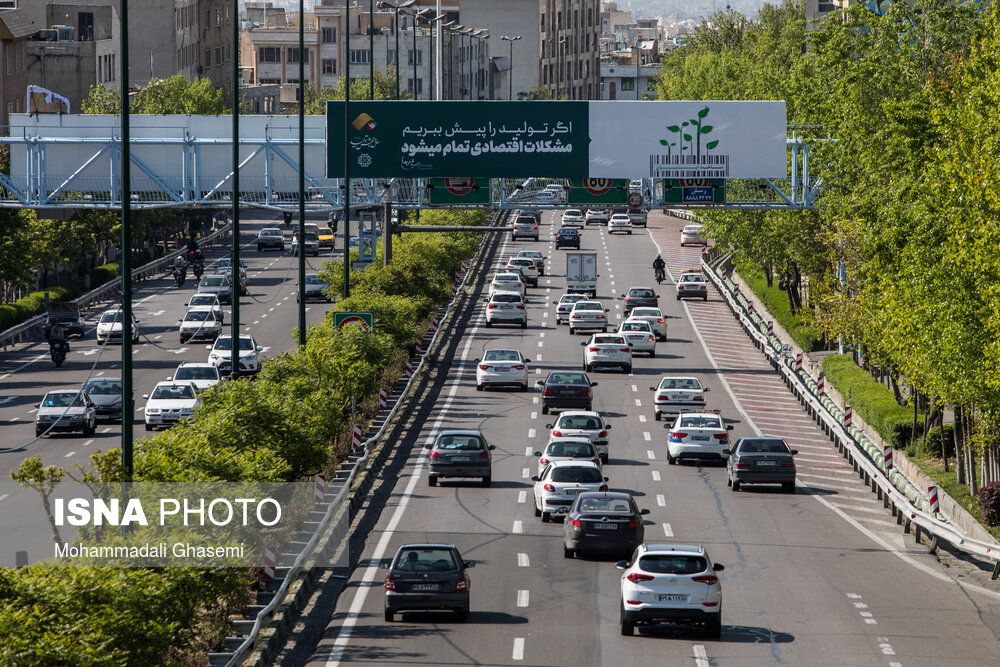 ترافیک روان در اکثر محورهای مواصلاتی 