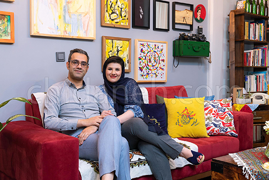 دکوراسیون هنریِ خانه ۵۰ متری فتانه و مهران!