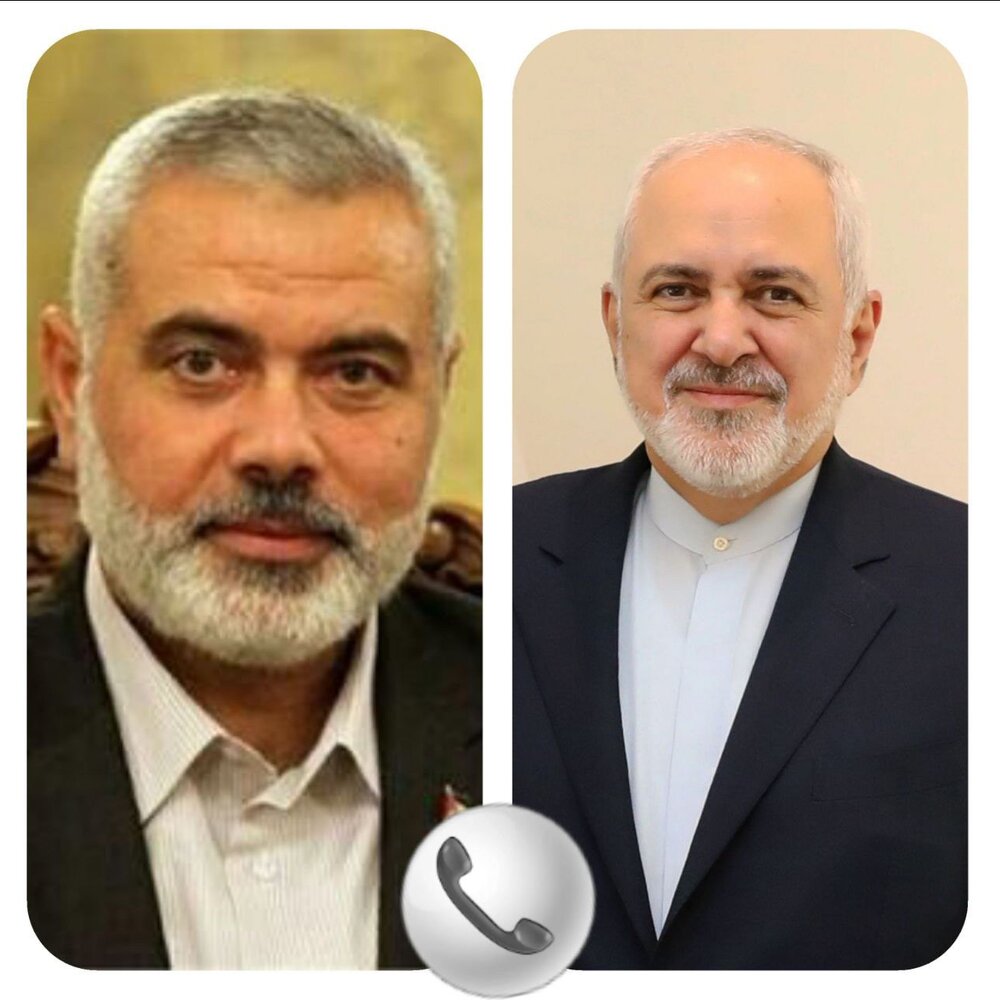 گفت‌وگوی تلفنی ظریف با هنیه