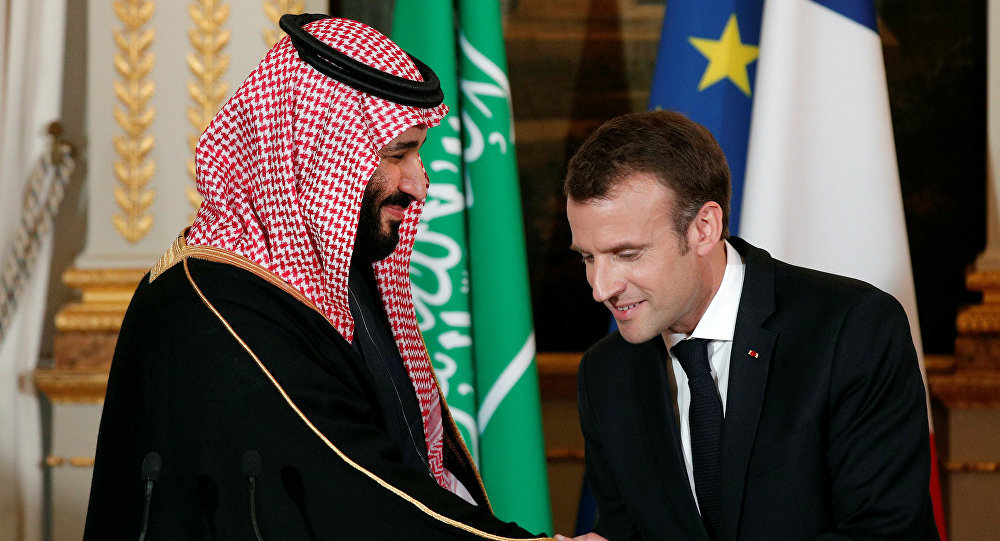 گفتگوی تلفنی ماکرون و محمد بن سلمان درباره تحولات منطقه