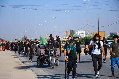 مشارکت ۱۲ هزار نیروی حشد شعبی در تأمین امنیت نجف در سالروز رحلت پیامبر اکرم(ص)