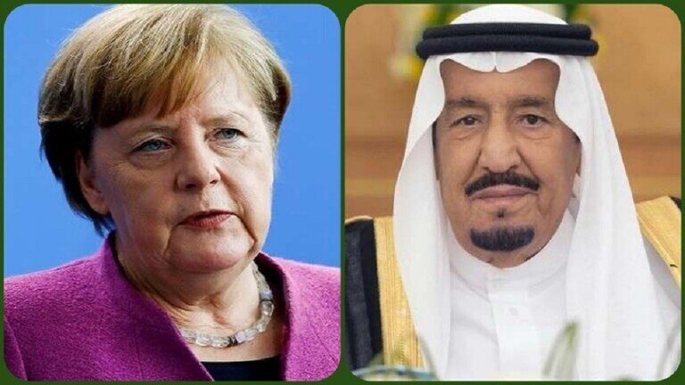 گفتگوی تلفنی ملک سلمان و مرکل