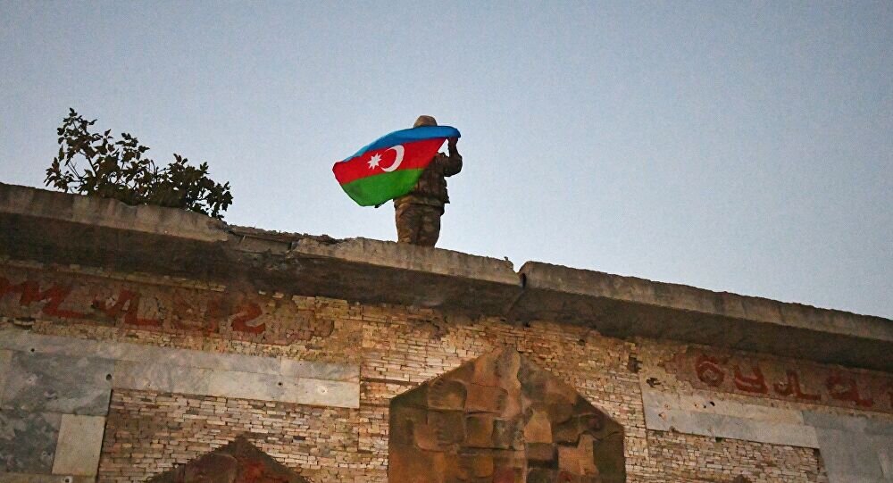 تاکید نخست‌وزیران روسیه و جمهوری آذربایجان بر بازسازی قره‌باغ