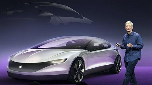 خودروی خودران اپل در سال ۲۰۲۴ می‌آید