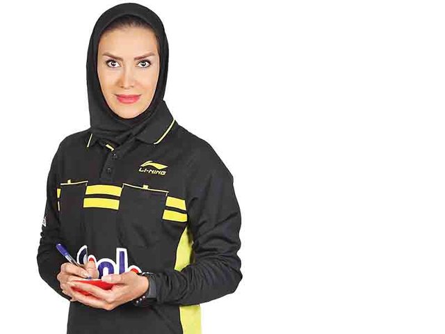 داور زن ایرانی در جمع بهترین داوران فوتسال جهان