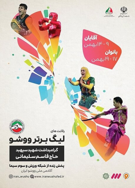 ادامه کینه توزی اینستاگرام با سردار سلیمانی/ پوستر لیگ‌های ووشو حذف شد