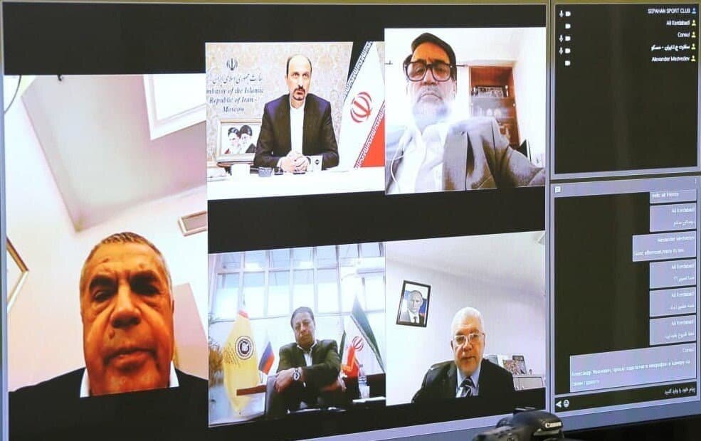 گفتگوی مدیران عامل باشگاه «سپاهان» اصفهان و «زنیت» روسیه
