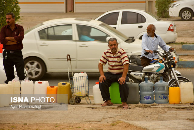 بی آبی در ۴۰ درجه سانتیگراد