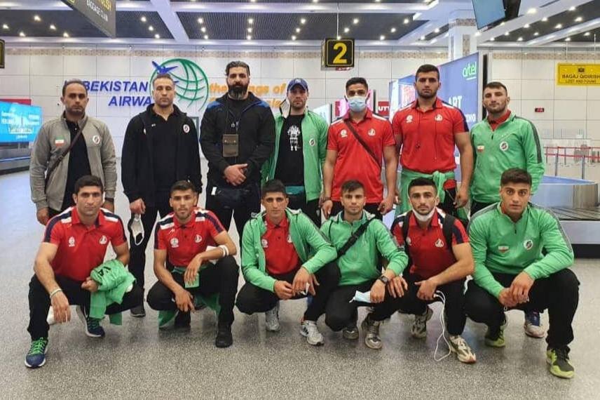 تیم ملی بوکس ایران به ازبکستان رسید