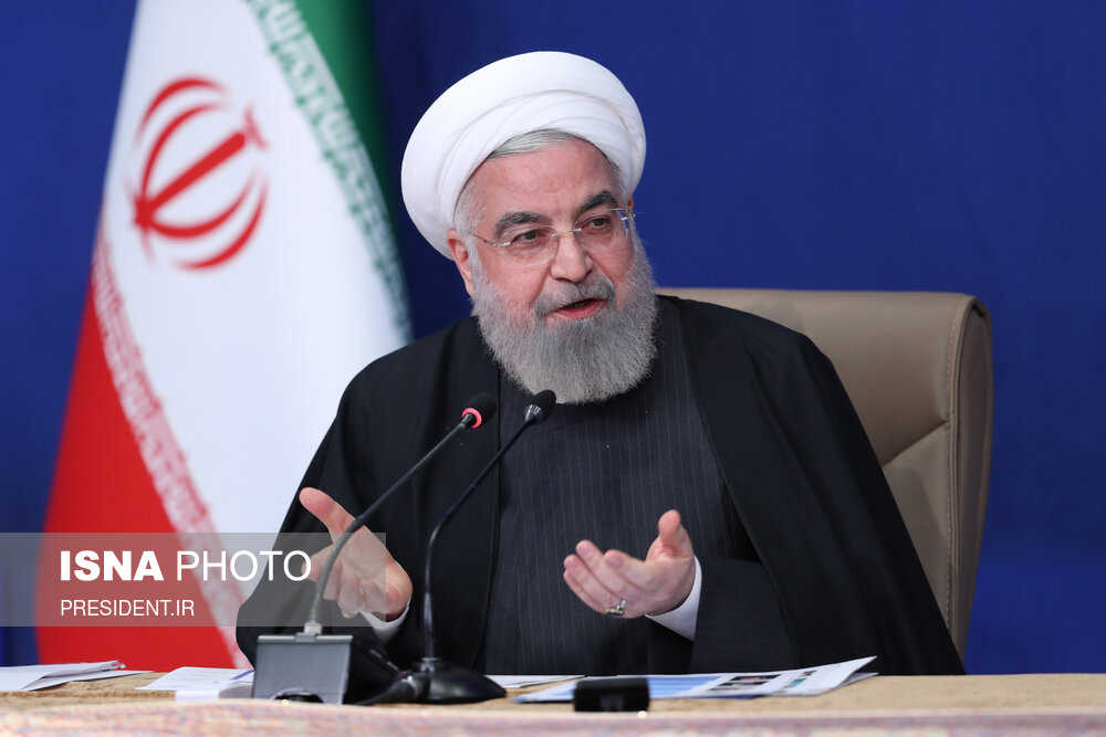 روحانی: مهم این است که از پا نیفتادیم