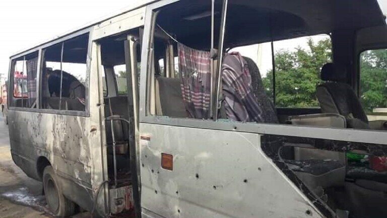 چهار کشته و ۱۳ زخمی در انفجار اتوبوس دانشگاهیان در شرق افغانستان
