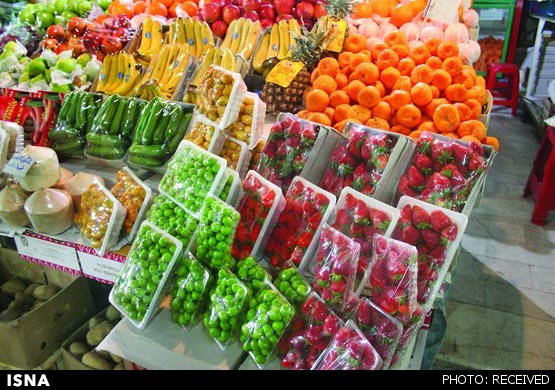 آخرین قیمت‌ها از بازار میوه و تره‌بار