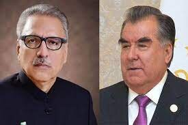 تاکید روسای جمهوری پاکستان و تاجیکستان بر تقویت روابط دوجانبه