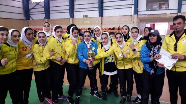 پایان لیگ دسته دوم هندبال بانوان کشور در یزد/نگین کوهسار لرستان قهرمان شد