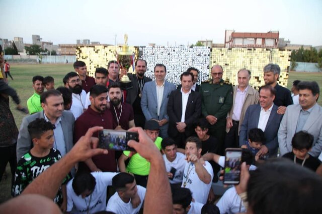 تیم میعاد مغان قهرمان لیگ برتر فوتبال اردبیل شد