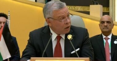 تاکید پادشاه اردن بر لزوم دستیابی به صلح عادلانه و فراگیر برای فلسطین