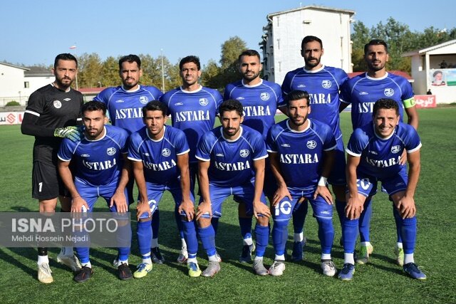 تساوی شهرداری آستارا و چوکای تالش + تصاویر