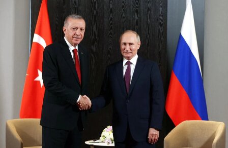گفت‌وگوی تلفنی اردوغان و پوتین