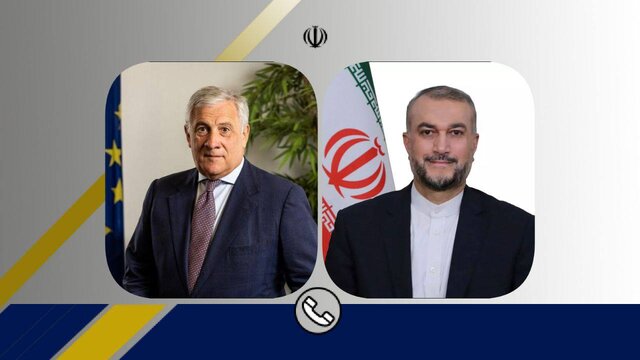 برجام، جنگ اوکراین و مناسبات دوجانبه، محور رایزنی وزرای خارجه ایران و ایتالیا