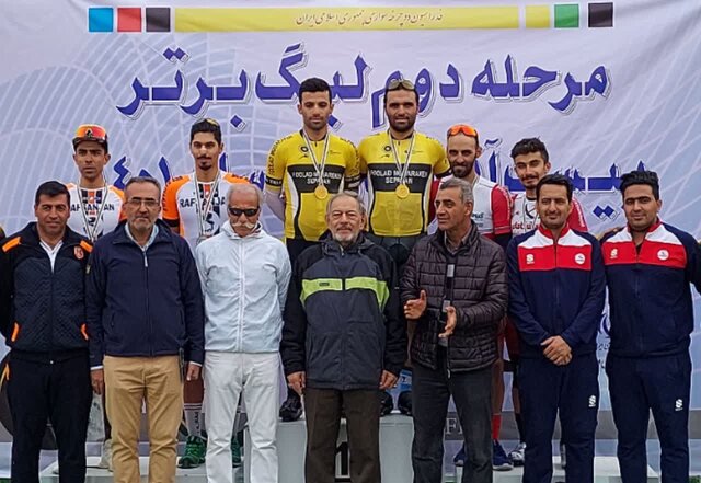 سومی پیشگامان یزد در دومین مرحله لیگ برتر پیست کشور