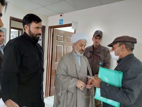 بازدید سرزده رئیس کل دادگستری خراسان شمالی از حوزه قضایی شهرستان اسفراین