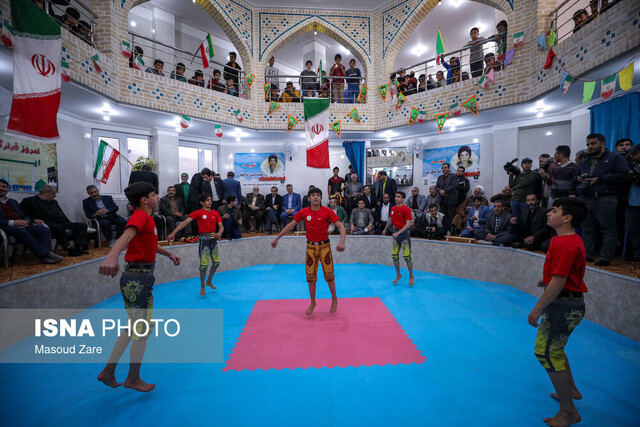 افتتاح آکادمی زورخانه حاج قاسم سلیمانی کرمانشاه 