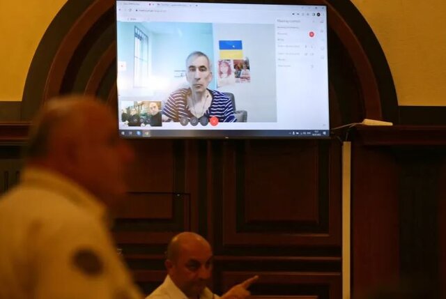 تصاویر باورنکردنی از رئیس‌جمهوری سابق در گرجستان