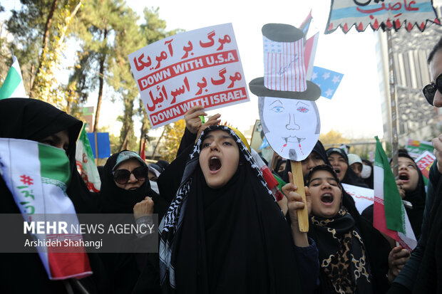 فریاد مرگ بر اسرائیل توسط نسل آرمانی