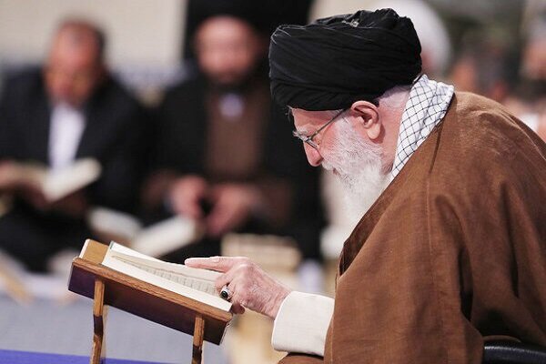 محفل انس با قرآن در محضر رهبر معظم انقلاب اسلامی + فیلم