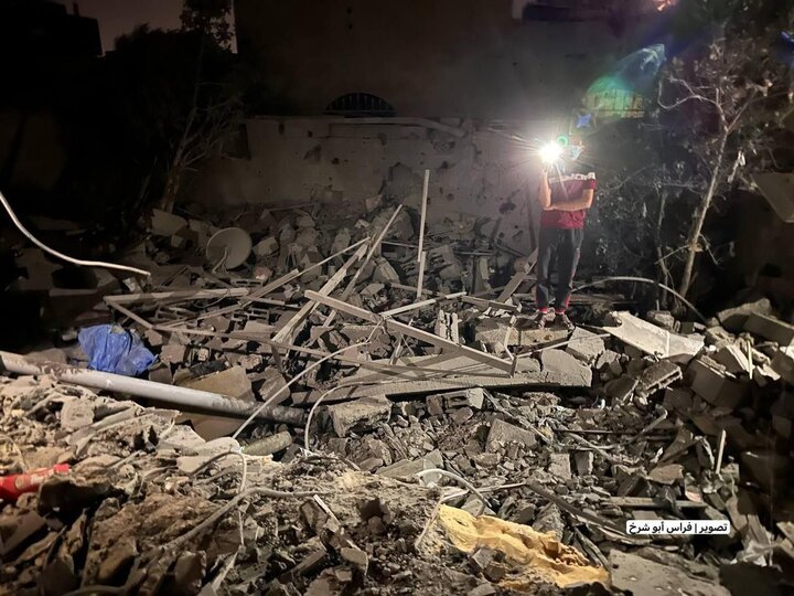 شهادت حداقل ۲۱ نفر از جمله ۴ کودک در بمباران بامدادی رفح