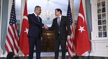 فیدان در واشنگتن با روبیو دیدار کرد/وزیرخارجه آمریکا:با ترکیه درباره ایران همکاری می‌کنیم