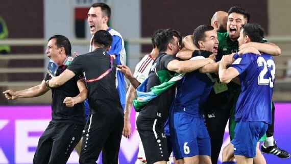ازبکستان ۳ – ۰ قطر/ شاگردان کاپاتزه موقتا صدر جدول را از ایران گرفتند