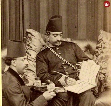 عکس/ استقبال پرشور انگلیسی‌ها از ناصرالدین‌شاه
