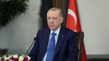 اردوغان:تنها راه‌حل پایدار تاسیس یک کشور فلسطین با حاکمیت مستقل به پایتختی قدس شرقی است