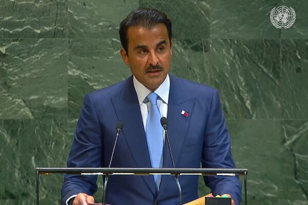 امیر قطر:نتانیاهو رویای تبدیل منطقه عربی به منطقه نفوذ اسرائیل را دارد