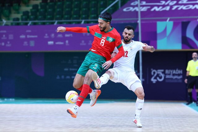 فوتسال ایران باز هم مراکش را نبرد
